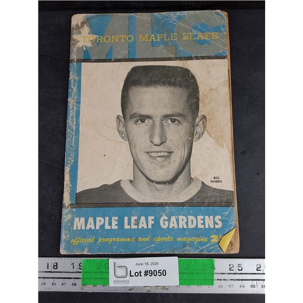 Vintage Toronto Maple Leafs Gardens Magazine