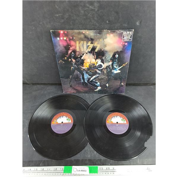 Kiss Alive Vinyl Records - Some Damage