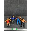 Image 1 : (4) Vintage Wrestler Figures