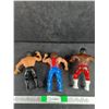 Image 2 : Assorted Vintage Wrestler Figures