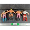 Image 2 : (4) Vintage Wrestler Figures