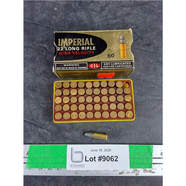 *^Imperial 22 Long Rifle High Velocity Ammo Rounds - PAL Required, PICKUP ONLY