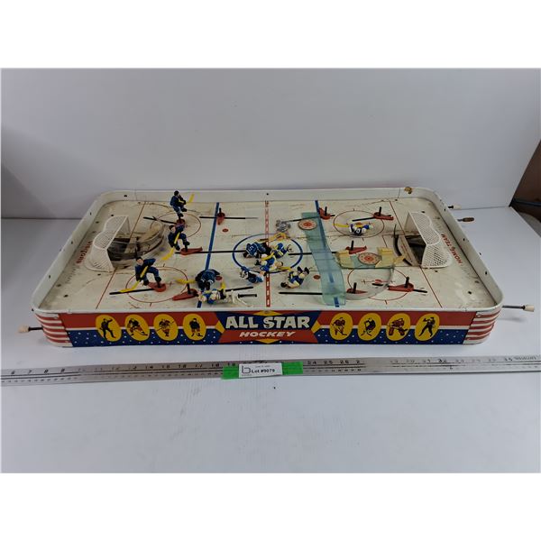 Vintage All Star Hockey Table Game