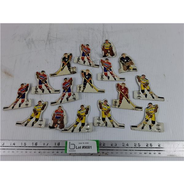 Vintage Metal Hockey Players