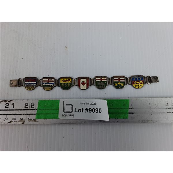Canadian Provinces Bracelet