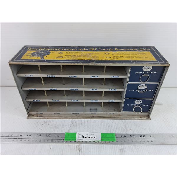 Vintage IRC Hardware Organizer