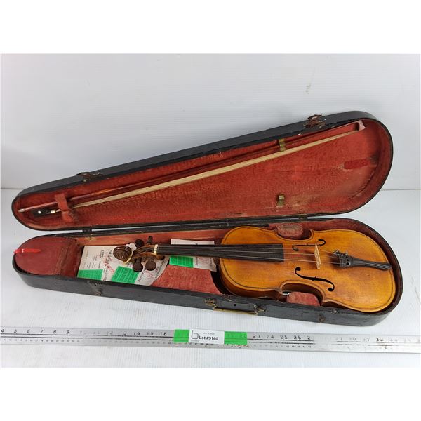 #Vintage Violin w/ Steel Strings & Case