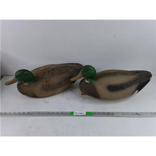 (2) Vintage Duck Decoys