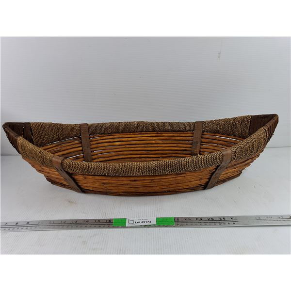 Wicker Boat Basket