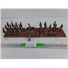 Image 1 : Miniature British Redcoat Soldiers - Some Damage