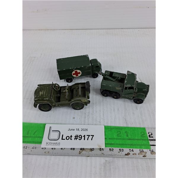 Vintage Military Toy Trucks