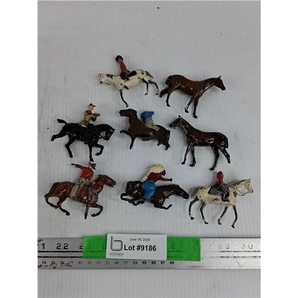 Vintage Wild West Horse Ornaments
