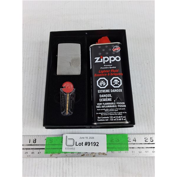 Zippo Lighter Kit/Gift Set - New, Cannot Ship