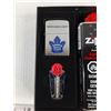 Image 2 : Zippo Toronto Maple Leafs Lighter Kit/Gift Set - New, Cannot Ship