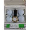 Image 2 : Swiss Esquire Quartz Watch & Golf Ball Gift Set - As Is