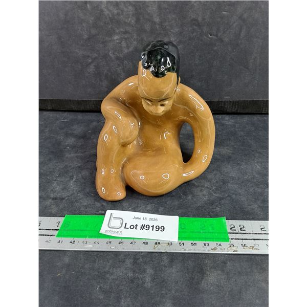 Ceramic Man Figure - Made in England