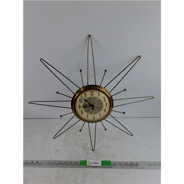 Vintage Westclox Electric Wall Clock - As Is, Pickup Preferred