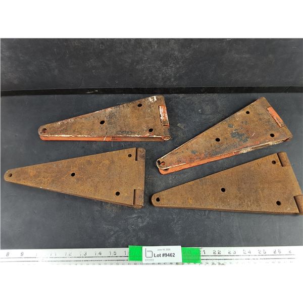 (4) Vintage Heavy Duty Hinges