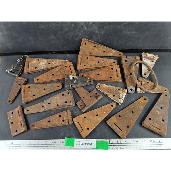 Assorted Vintage Hinges
