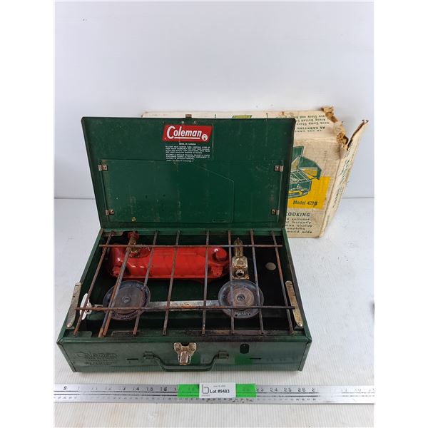 Vintage Coleman Model 421B Portable Camp Stove, Cannot Ship