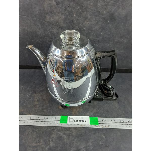 Vintage General Electric Kettle - Powers On, As Is