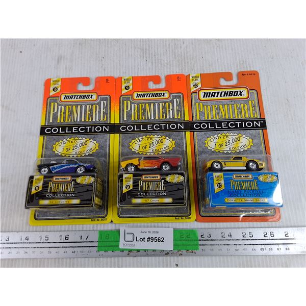 Matchbox Premiere Collection Limited Edition Toy Cars - Sealed