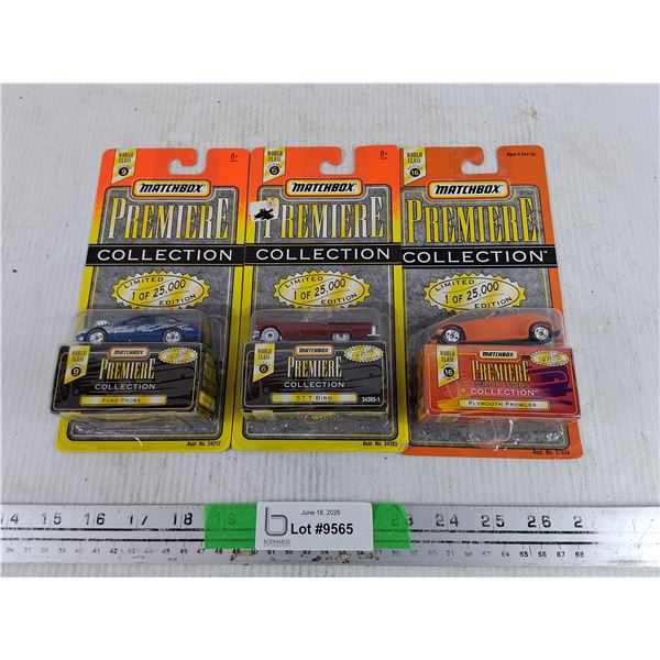 Matchbox Premiere & Drop Tops Collection Limited Edition Toy Cars - Sealed