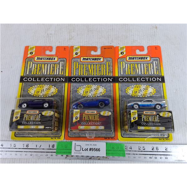 Matchbox Premiere & High Speed Collection Limited Edition Toy Cars - Sealed