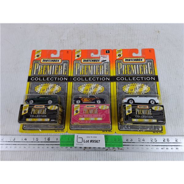 Matchbox Premiere & Hot Rod Collection Limited Edition Toy Cars - Sealed