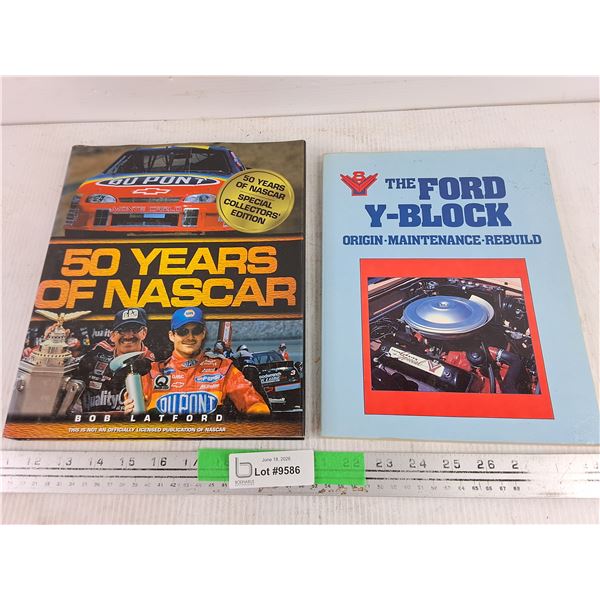 The Ford Y Block & 50 Years Of Nascar Books