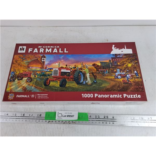 McCormick Farmall 1000 Piece Panoramic Puzzle - Sealed