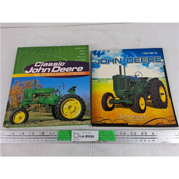 (2) John Deere Books