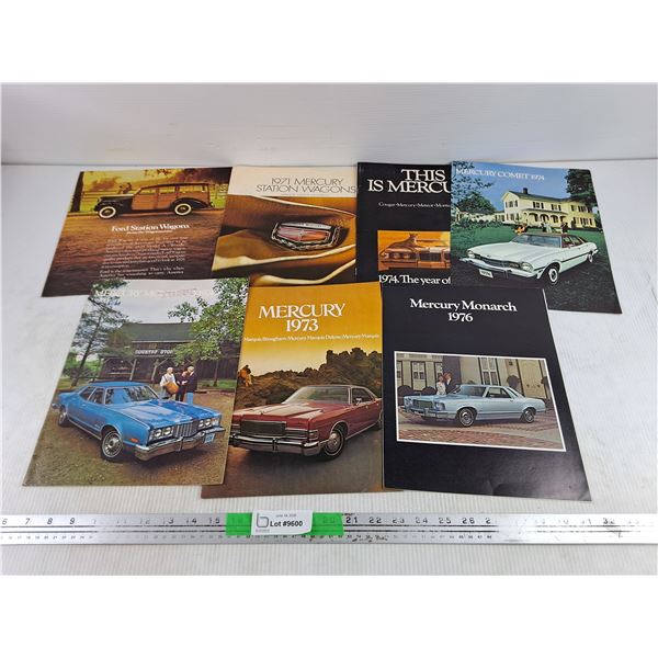 Vintage Ford & Mercury Brochures