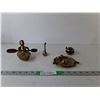 Image 1 : Brass Lot- Ashtray & Animal Figurines