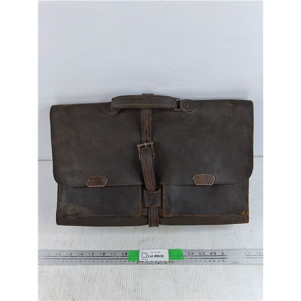 Vintage Leather Briefcase