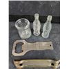Image 2 : Vintage Coca Cola & Pepsi Bottle Openers, Miniature Coca Cola Bottles & Cream Jar