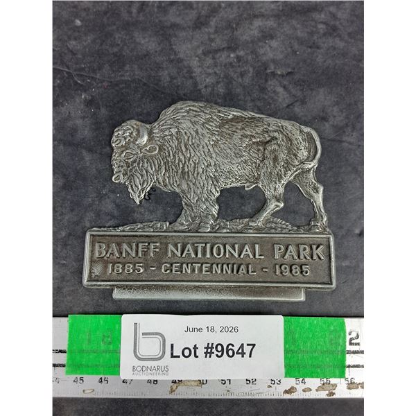 Banff National Park Radiator Badge