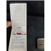 Image 3 : Vintage Circle N.W.W Spruce Lighter & Antique Imperial Notebook
