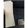 Image 4 : Vintage Circle N.W.W Spruce Lighter & Antique Imperial Notebook
