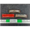 Image 2 : (3) Vintage Harmonicas - Folk Masters, M. Hohner, Magnus