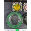 Image 2 : Assorted Vintage Glass Advertising Ash Trays