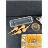 Image 2 : Gibsons Ceramic Tea Pot, Glass Corn Dish, Carl Upmann Cigar Box, Misc