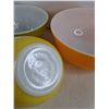 Image 5 : (4) PYREX Milk Glass Bowls