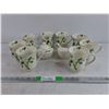 Image 4 : Mikasa Country Charm Ceramic Tea Cups & Cream & Sugar Set