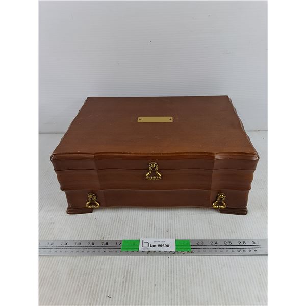 Wooden Jewelry Organizer 15" x 10" x 6"