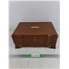 Image 1 : Wooden Jewelry Organizer 15" x 10" x 6"