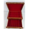 Image 3 : Wooden Jewelry Organizer 15" x 10" x 6"