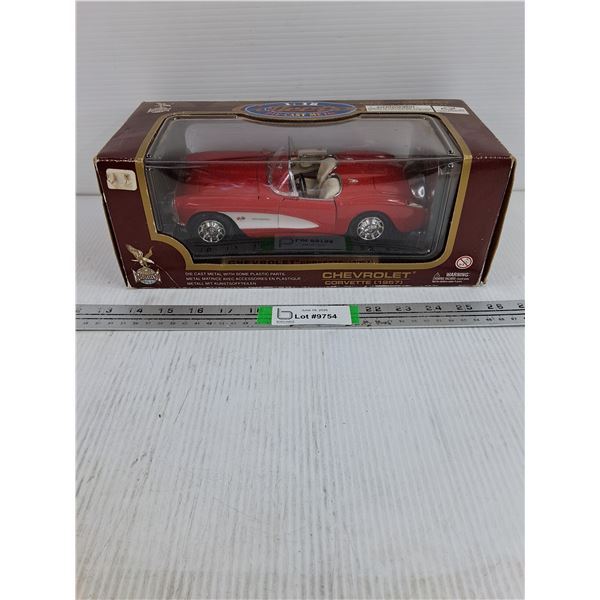 1:18 Die-Cast 1957 Chevy Corvette-appears unopened