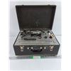 Image 1 : Vintage N.R.I. Tube Tester-Features Analog Meters,Sockets and Control Knobs