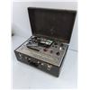Image 3 : Vintage N.R.I. Tube Tester-Features Analog Meters,Sockets and Control Knobs